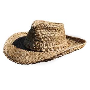 Handwoven Farmer Hat PNG Muo89