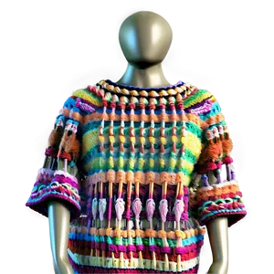 Handwoven Poncho Texture Png 94 PNG image