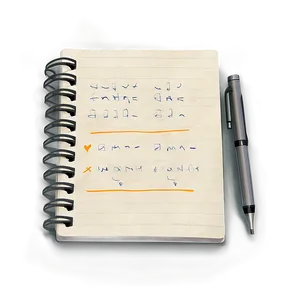 Handwritten On Notebook Paper Png Jah40 PNG image
