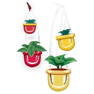 Hanging Plant Office PNG Mbr