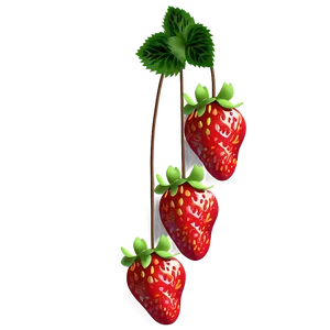 Hanging Strawberry PNG Jcy