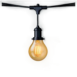 Hanging String Light PNG Opy