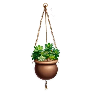 Hanging Succulent Png Axg PNG image