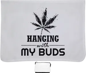 Hanging With My Buds Bag PNG image