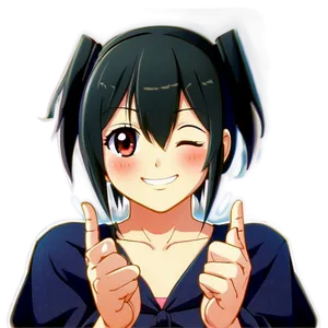 Happy Anime Blush Png Kqs93 PNG image