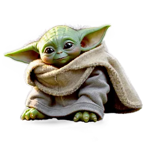 Happy Baby Yoda Png 81 PNG image