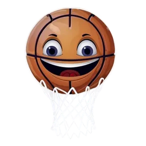 Happy Basketball Cartoon Png Mug49 PNG image