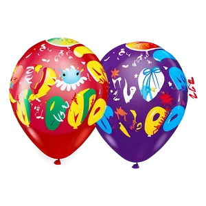 Happy Birthday Balloons Png 95 PNG image