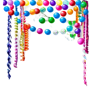 Happy Birthday Garland Png Ifo2 PNG image
