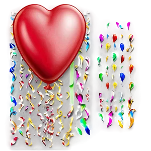 Happy Birthday Heart Balloon PNG Asq PNG