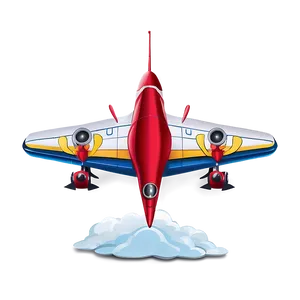 Happy Cartoon Airplane Png 06262024 PNG image