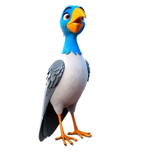 Happy Cartoon Bird Png 26 PNG image