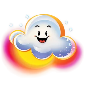 Happy Cartoon Cloud PNG 05252024 PNG