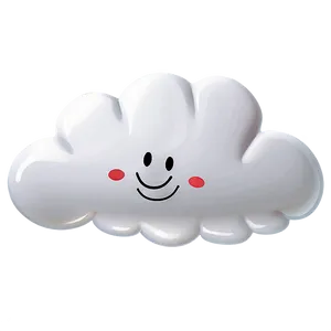 Happy Cartoon Cloud Png 28 PNG image