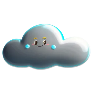 Happy Cartoon Cloud Png 62 PNG image