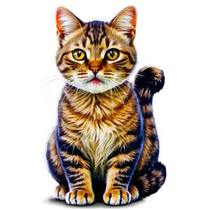 Happy Cat Clipart PNG Ilj PNG