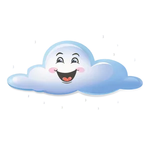 Happy Cloud Cartoon Png Caa71 PNG image