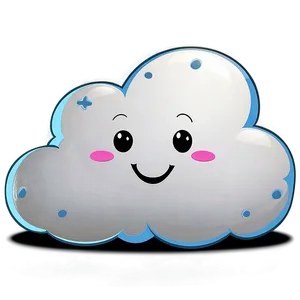 Happy Cloud Cartoon PNG Dux PNG
