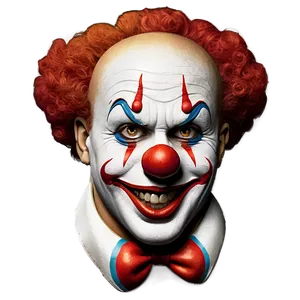 Happy Clown Face Artwork Png Ceg24 PNG image