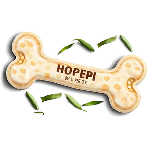 Happy Dog Bone PNG Npg