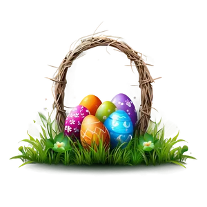 Happy Easter Banner Clipart Png Pxt61 PNG image