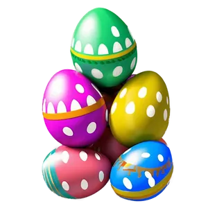 Happy Easter Egg Balloons Png 72 PNG image