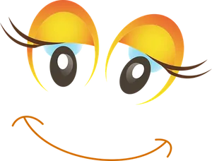 Happy Face Emoji Illustration PNG image