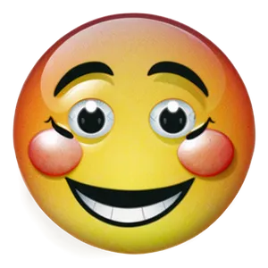 Happy Face Emoji PNG 05242024