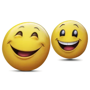 Happy Face Emoji PNG Cjf31