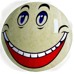 Happy Face Sticker PNG 05252024