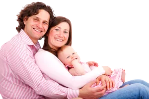 Happy Family Embrace