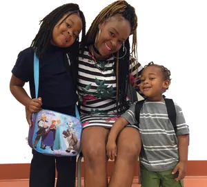 Happy Family Moment PNG image