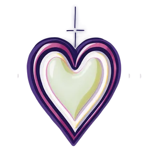 Happy Heart Doodle Png Aqo PNG image