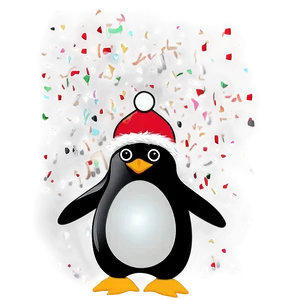 Happy Holidays Cheerful Penguins Png Jpx83 PNG image