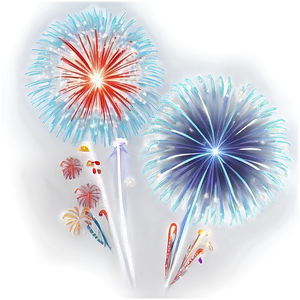 Happy Holidays Festive Fireworks Png 05232024 PNG image