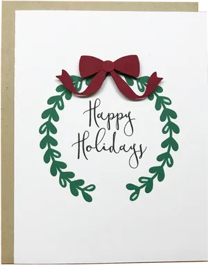 Happy Holidays Greeting Card