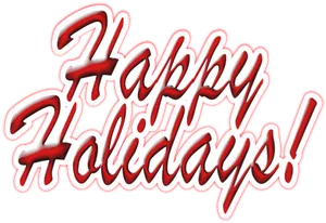 Happy Holidays Greeting Graphic