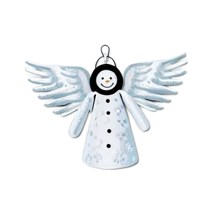 Happy Holidays Snow Angel PNG Ccy68 PNG