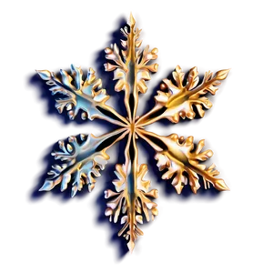 Happy Holidays Snowflake Design PNG Nng64