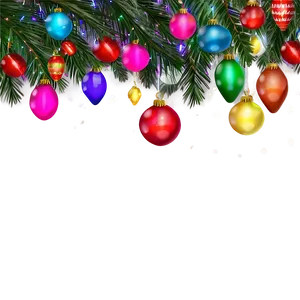 Happy Holidays Twinkling Lights PNG Jbw58