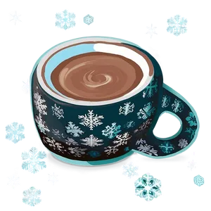 Happy Holidays Warm Cocoa PNG Xoe