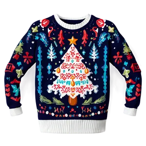 Happy Holidays Winter Sweater PNG 41 PNG