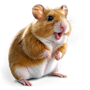 Happy Little Hamster Png 05232024 PNG image