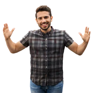 Happy Man B PNG image