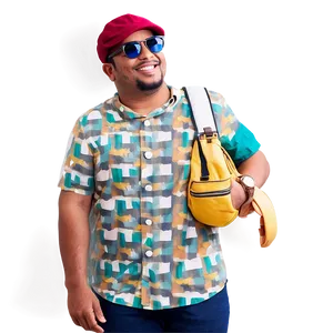 Happy Man In Casuals PNG 81
