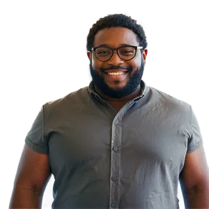 Happy Man In Office PNG Mlv PNG