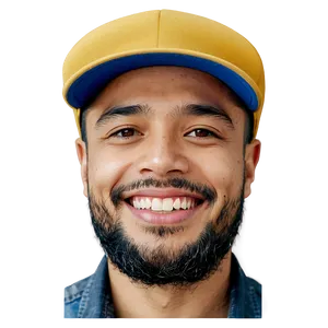 Happy Man With Hat PNG 06272024 PNG