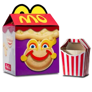Happy Meal Box Art PNG Tcc