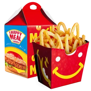 Happy Meal Box Clipart PNG Nxc