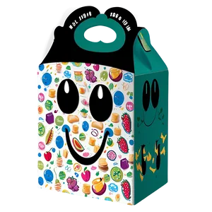 Happy Meal Box For Vegetarians PNG 06212024